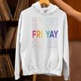 Happy Fri Yay Teacher Friday Saying Women's Hoodie, gift for family, gift for coworker Happy Fri Yay Teacher Friday Saying Women's Hoodie, gift for family, gift for coworker