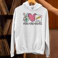 Peace Love Visuals Special Education Teacher Dream Team Women's Hoodie, gift for family, gift for coworker