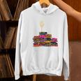 Reading Books Librarian Reader Nerd I'm Ok Teacher School Women's Hoodie, gift for family, gift for coworker