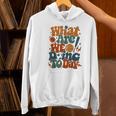 Retro PE Teacher What Are We Doing Today School Coach Women Women's Hoodie, Pe Teacher Hoodies, gift for family, gift for coworker