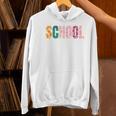 School Psychologist Rainbow Psychology Teacher Women's Hoodie, gift for family, gift for coworker