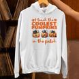 I Teach The Cutest Pumpkins Halloween Teacher Cat Lover Women's Hoodie, gift for family, gift for coworker I Teach The Cutest Pumpkins Halloween Teacher Cat Lover Women's Hoodie, gift for family, gift for coworker