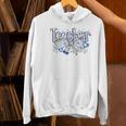Teacher Blue Chinoiserie Coquette Bow Heart Teacher Life Women's Hoodie, gift for family, gift for coworker Teacher Blue Chinoiserie Coquette Bow Heart Teacher Life Women's Hoodie, gift for family, gift for coworker