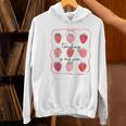 Teaching Is My Jam Teacher Team Crew Cute Strawberry Girls Women's Hoodie, gift for family, gift for coworker