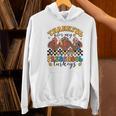 Thankful For My Preschool Turkeys Thanksgiving Teacher Fall Women's Hoodie, gift for family, gift for coworker