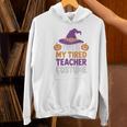 This Is My Tired Teacher Costume Halloween Premium Tri-Blend Women's Hoodie, gift for family, gift for coworker