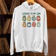 Women Literacy Is My Jam Literacy Teacher Reading Teacher Women's Hoodie, gift for family, gift for coworker Women Literacy Is My Jam Literacy Teacher Reading Teacher Women's Hoodie, gift for family, gift for coworker