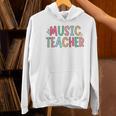 Women Music Teacher First Day Of School Elementary School Women's Hoodie, gift for family, gift for coworker