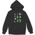 10 Types Of Cactus Succulent Teacher Chart Cactus Lover Tee Women's Hoodie, novelty gifts, funny gifts