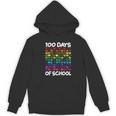100 Days Of School Heart Love Teacher Or Student 100th Day Women's Hoodie, novelty gifts, funny gifts 100 Days Of School Heart Love Teacher Or Student 100th Day Women's Hoodie, novelty gifts, funny gifts