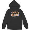 2nd Second Grade Teacher Wildflower Back To School Floral Women's Hoodie, novelty gifts, funny gifts