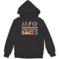 ABCD Kindergarten Rocks Back To School Teacher Kindergarten Women's Hoodie, novelty gifts, funny gifts
