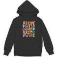 Alphabet A-Z ABC Kids Back To School Pre K Teachers Women's Hoodie, novelty gifts, funny gifts