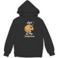 Art Is My Superpower Drawing Art Teacher Artists Women's Hoodie, novelty gifts, funny gifts