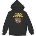 Autism Teacher Shirt I Teach Kindness Apple Puzzle Awareness Women's Hoodie, novelty gifts, funny gifts