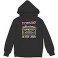 Back To School Retro Technology Is My Jam 80's Teacher Women's Hoodie, novelty gifts, funny gifts Back To School Retro Technology Is My Jam 80's Teacher Women's Hoodie, novelty gifts, funny gifts