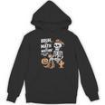 Bruh The Math Ain't Mathin' Show Your Work Halloween Teacher Women's Hoodie, novelty gifts, funny gifts