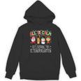 All Is Calm Xmas Kindergarten Christmas Season Teacher Women's Hoodie, novelty gifts, funny gifts