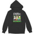 Chillin With My Pre-K Snowmies Christmas Teacher Xmas Women's Hoodie, novelty gifts, funny gifts