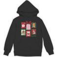 Christmas Teacher Stamps Women's Hoodie, novelty gifts, funny gifts