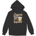 Coffee Teach Repeat Teacher Women's Hoodie, novelty gifts, funny gifts