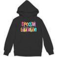 Color Special Education Squad Groovy Dream Team SPED Teacher Women's Hoodie, novelty gifts, funny gifts