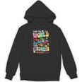 Color The World With Kindness Teacher Back To School Women's Hoodie, novelty gifts, funny gifts