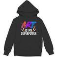 Cool Art For Men Women Art Teacher Artist Painter Superpower Women's Hoodie, novelty gifts, funny gifts Cool Art For Men Women Art Teacher Artist Painter Superpower Women's Hoodie, novelty gifts, funny gifts