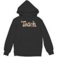 Cowhide Teacher Hat Cowboy Western Teacher Back To School Women's Hoodie, novelty gifts, funny gifts