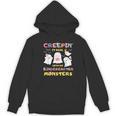 Creepin It Real With Kindergarten Monsters Halloween Teacher Women's Hoodie, novelty gifts, funny gifts Creepin It Real With Kindergarten Monsters Halloween Teacher Women's Hoodie, novelty gifts, funny gifts
