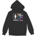 Cute Art Teacher Magical Dabbing Unicorn Artist Women's Hoodie, novelty gifts, funny gifts