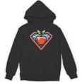 Cute Distressed Super Teacher Superhero Apple Women's Hoodie, novelty gifts, funny gifts Cute Distressed Super Teacher Superhero Apple Women's Hoodie, novelty gifts, funny gifts