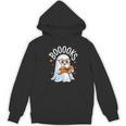 Cute Ghost Reading Book Librarian Teacher Halloween Costume Women's Hoodie, novelty gifts, funny gifts