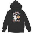 Daycare Boo Crew Groovy Halloween Floral Ghost Kid Teacher Women's Hoodie, novelty gifts, funny gifts Daycare Boo Crew Groovy Halloween Floral Ghost Kid Teacher Women's Hoodie, novelty gifts, funny gifts