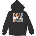 Deaf Dream Team Education Deaf Education Teacher Women's Hoodie, novelty gifts, funny gifts