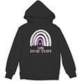 Early Headstart Cute Retro Rainbow Teachers Women's Hoodie, novelty gifts, funny gifts