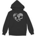 ESL Teacher ESOL Student Cute Heart Shape English Teacher Women's Hoodie, novelty gifts, funny gifts