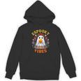 Espooky Vibes Spanish Mexican Halloween Ghost Teachers Women's Hoodie, novelty gifts, funny gifts