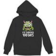 Eye Survived 100 Days Of School Monster Lover Teacher Kids Women's Hoodie, novelty gifts, funny gifts Eye Survived 100 Days Of School Monster Lover Teacher Kids Women's Hoodie, novelty gifts, funny gifts