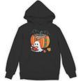 Fall Book Pumpkin Ghost Reading Books Halloween Teacher Women's Hoodie, novelty gifts, funny gifts Fall Book Pumpkin Ghost Reading Books Halloween Teacher Women's Hoodie, novelty gifts, funny gifts