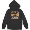 Fall In Love With Learning Autumn Fall Season Teacher Women's Hoodie, novelty gifts, funny gifts