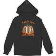 Fall In Love With Reading Pumpkin Autumn Librarians Teacher Women's Hoodie, novelty gifts, funny gifts Fall In Love With Reading Pumpkin Autumn Librarians Teacher Women's Hoodie, novelty gifts, funny gifts