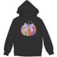 Fall Pumpkin Books Lover Halloween Teacher Teaching Staff Women's Hoodie, novelty gifts, funny gifts