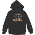 First Day Back To School Half Coffee Half Teacher Women Women's Hoodie, novelty gifts, funny gifts