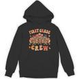 First Grade Crew Thanksgiving Fall Teacher 1st Grade Team Women's Hoodie, novelty gifts, funny gifts