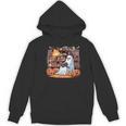 Ghost Book Reading Halloween Books Lover Teacher Women's Hoodie, novelty gifts, funny gifts