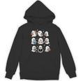 Ghosts With Books Library Halloween Men Women Kids Teacher Women's Hoodie, novelty gifts, funny gifts
