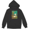 Groovy Ghost Reading Book Cat Halloween Ghost Teacher Women's Hoodie, novelty gifts, funny gifts Groovy Ghost Reading Book Cat Halloween Ghost Teacher Women's Hoodie, novelty gifts, funny gifts
