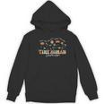 Groovy Tiny Human Tamer Floral Kindergarten Teacher Women's Hoodie, novelty gifts, funny gifts