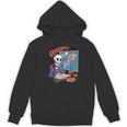 Halloween Skeleton Geography Teacher Pumpkin Bats Classroom Women's Hoodie, novelty gifts, funny gifts